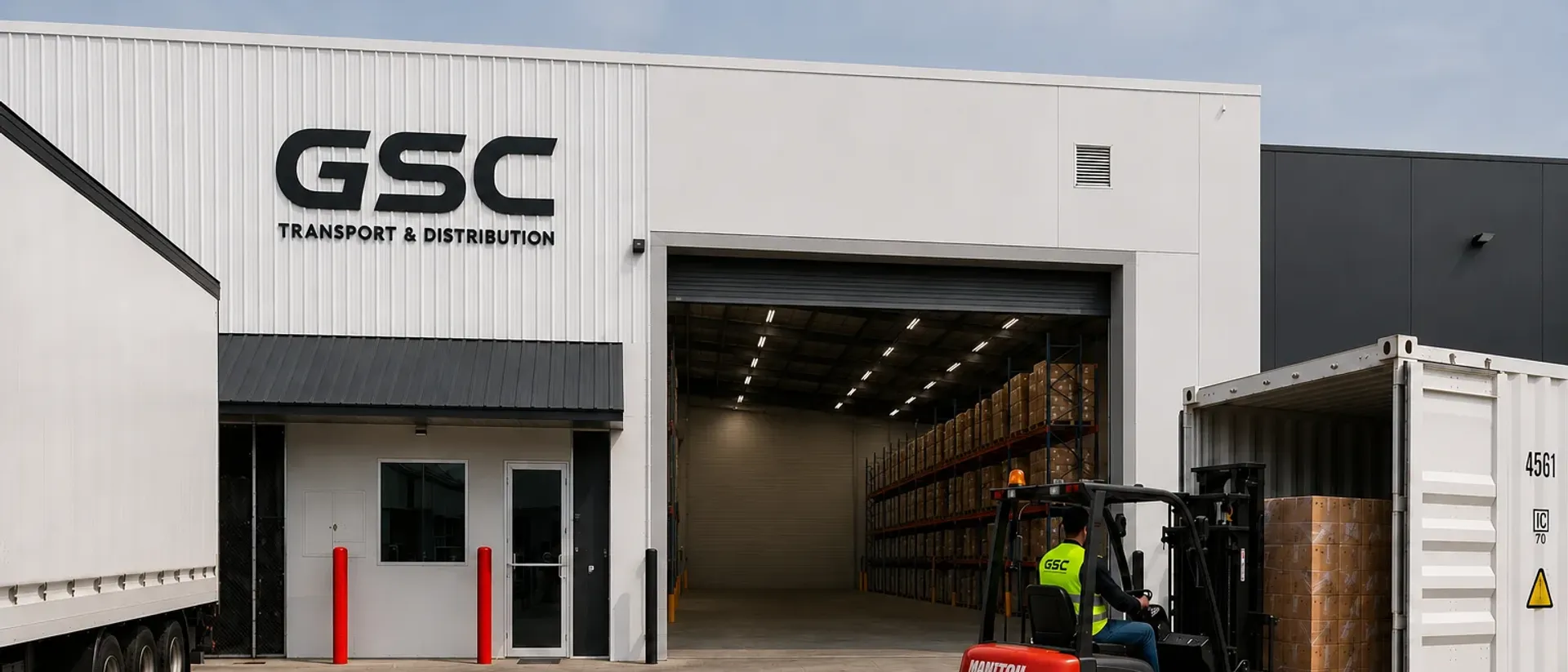 GSC Transport & Distribution warehouse exterior