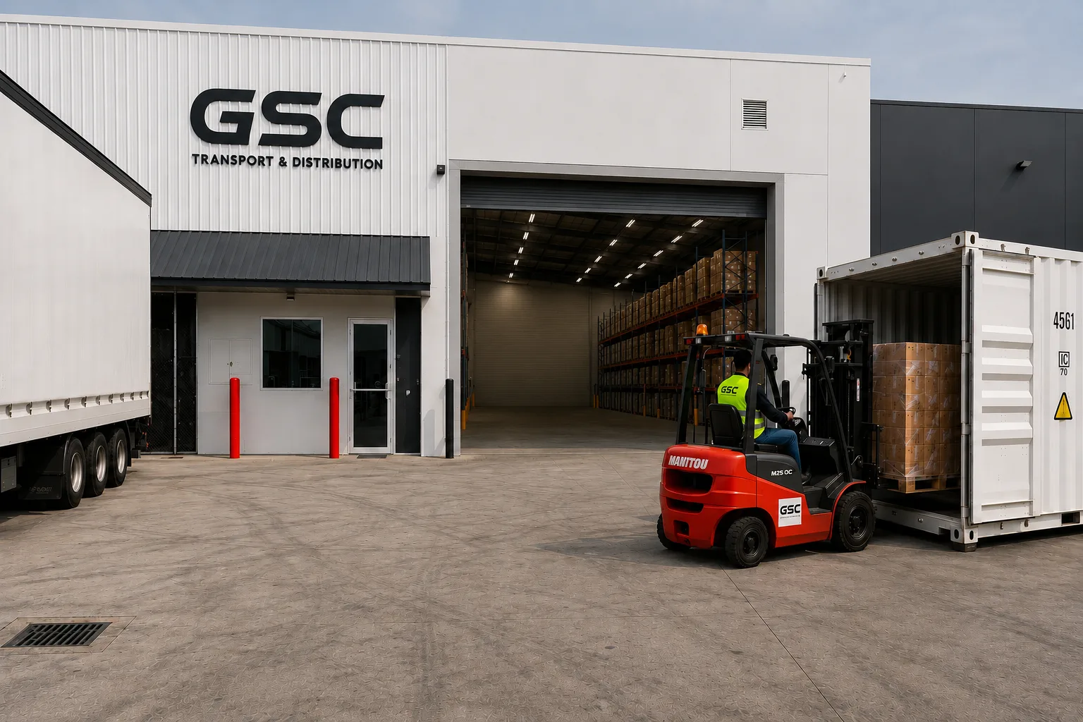 GSC Transport & Distribution warehouse exterior